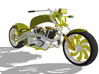 超精细摩托车模型 (117)